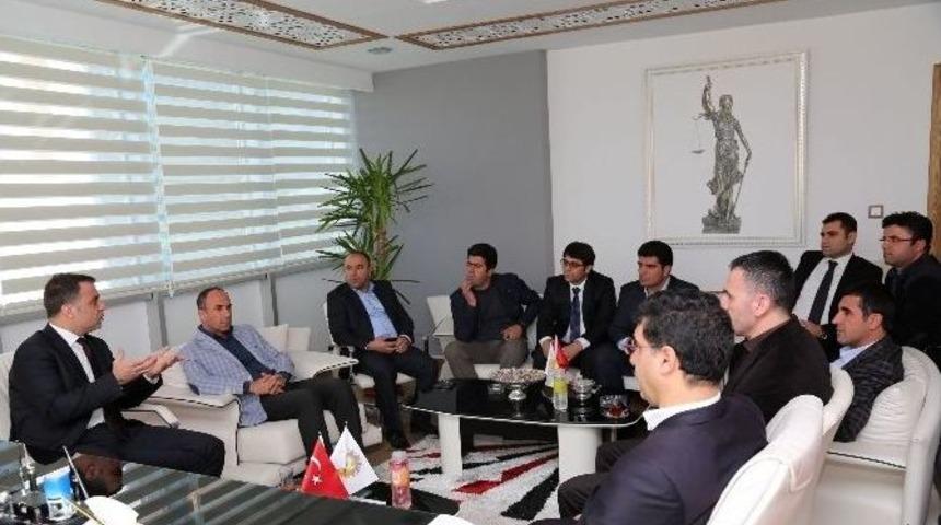 Dtso&rsquo;dan, Vergi Dairesi, Osgiad Ve Baro&rsquo;ya Ziyaret