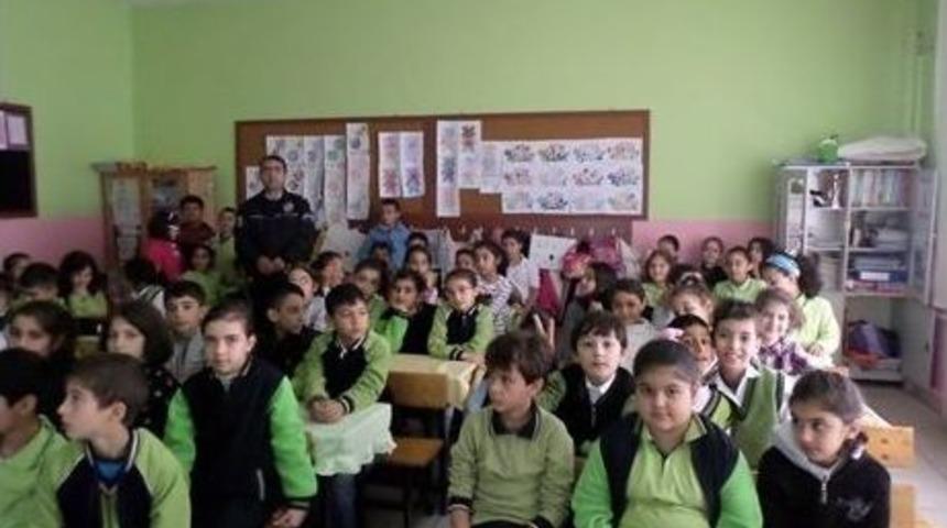 &Ouml;ğrencilere Trafik Eğitimi Verildi