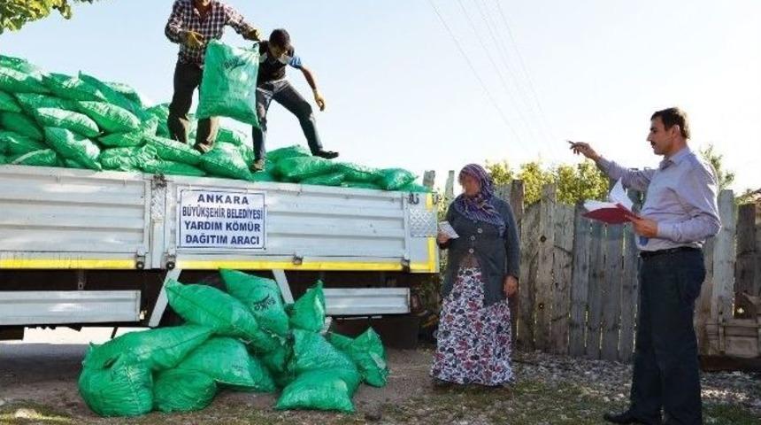 B&uuml;y&uuml;kşehir&rsquo;den Dar Gelirli Ailelere K&ouml;m&uuml;r Yardımı