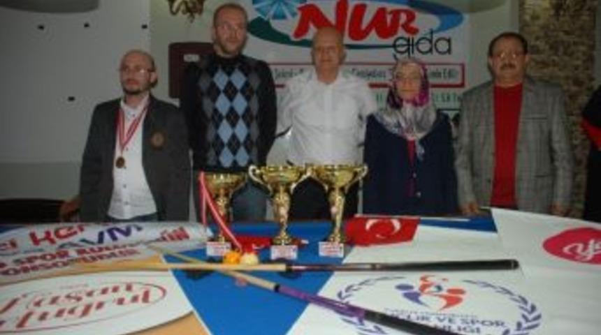 Bilardoda Kaymakamlık Kupası Tamamlandı
