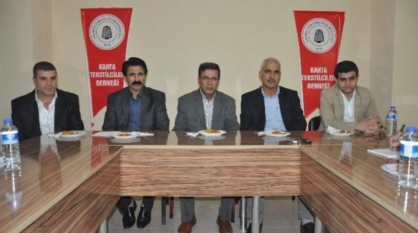 Kahta Tekstilciler Derneğinden A&ccedil;ıklama