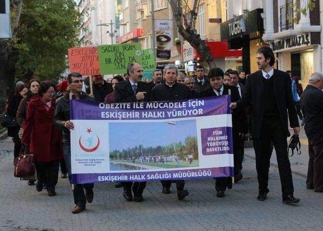 Eskişehir’de Obezite İle Mücadele Yürüyüşü