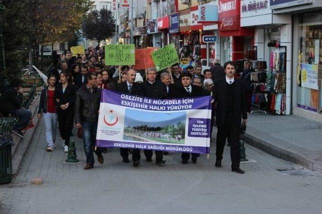 Eskişehir’de Obezite İle Mücadele Yürüyüşü