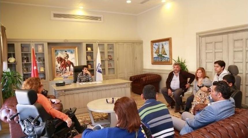 Engelliler Başkan Kocadon İle Bir Araya Geldi