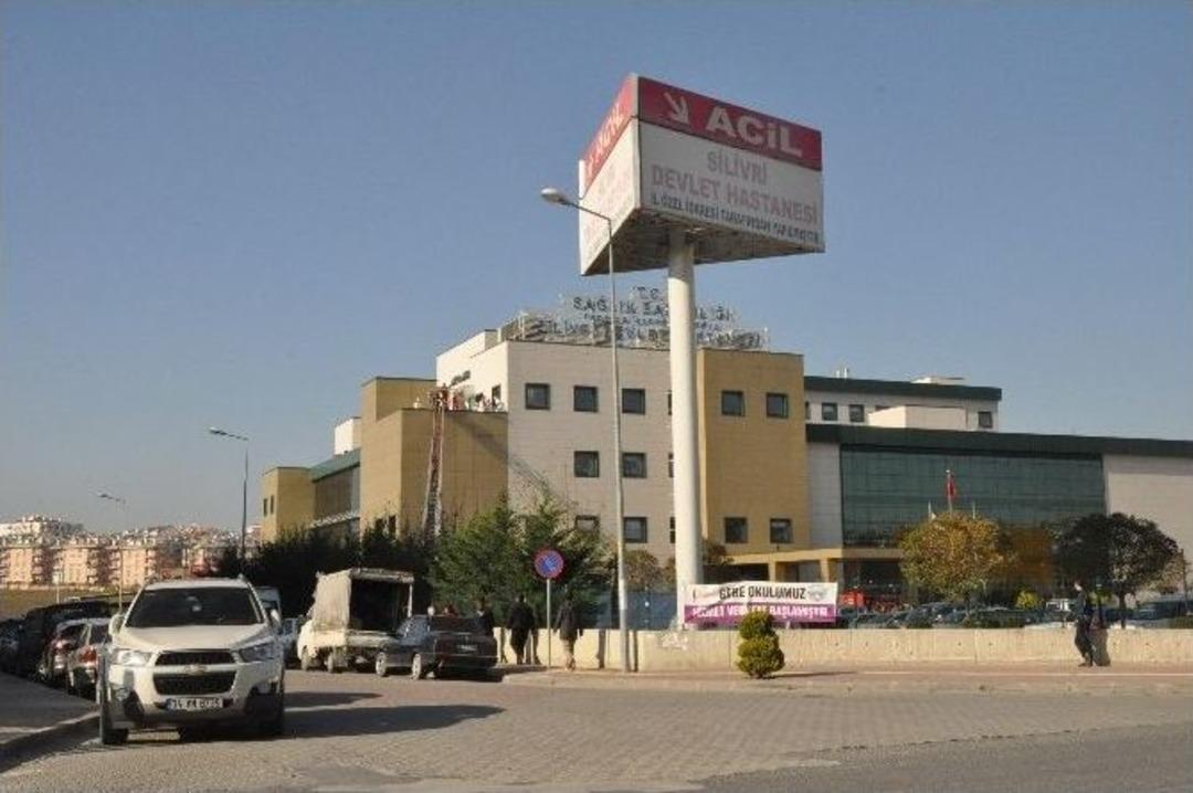 Hastanede Ger&ccedil;eği Aratmayan Yangın Tatbikatı