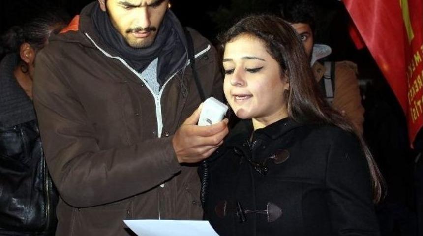 Eskişehir&rsquo;de Hdp&rsquo;li &Uuml;yeye Yapılan Saldırı Protesto Edildi