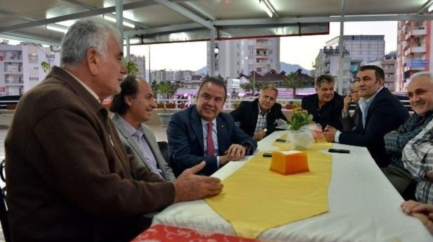 Başkan B&ouml;cek&rsquo;tan Alevi K&uuml;lt&uuml;r Dernekleri Ziyareti