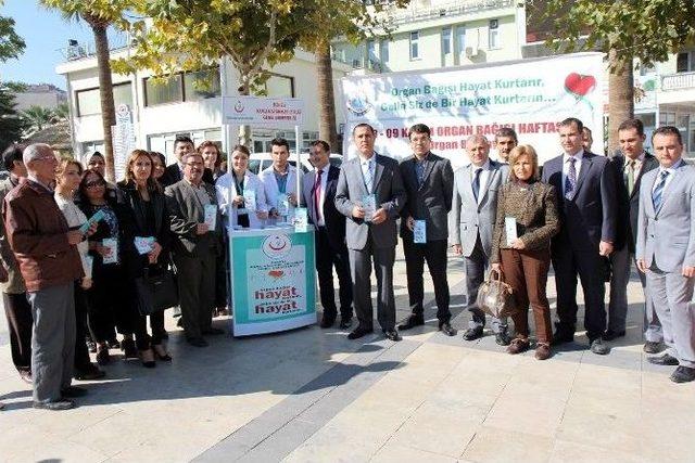 Denizli&rsquo;de Organ Bağışı İ&ccedil;in Stant Kuruldu 1