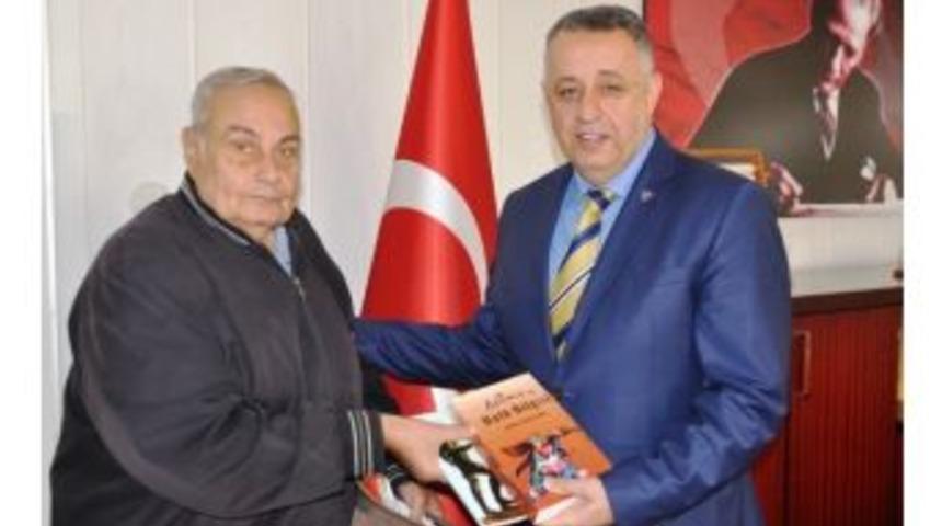 Tarih&ccedil;i Galip Yavuz&rsquo;dan Kaymakam Ateşoğlu&rsquo;na Ziyaret