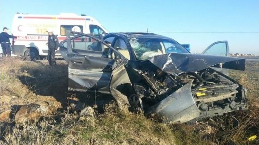 Acıg&ouml;l&rsquo;de Kaza: 3 Yaralı