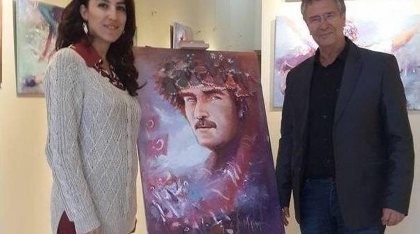 Efelerin Ressamı Afrodisias&rsquo;ta Sergi A&ccedil;tı