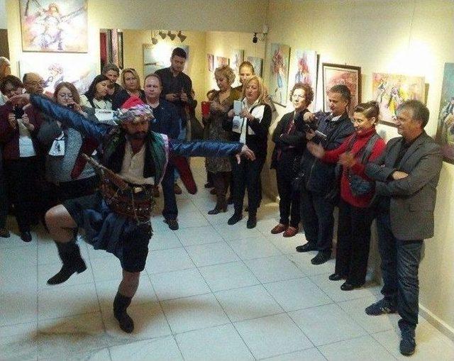 Efelerin Ressamı Afrodisias&rsquo;ta Sergi A&ccedil;tı 1