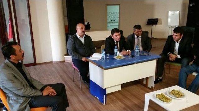 Arslan, Kurs &Ouml;ğretmenleriyle 2015 Yılını Planladı 1