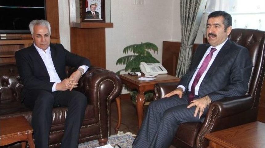 İranlı Başkan Mehdizade&rsquo;den Vali Doğan&rsquo;a Ziyaret