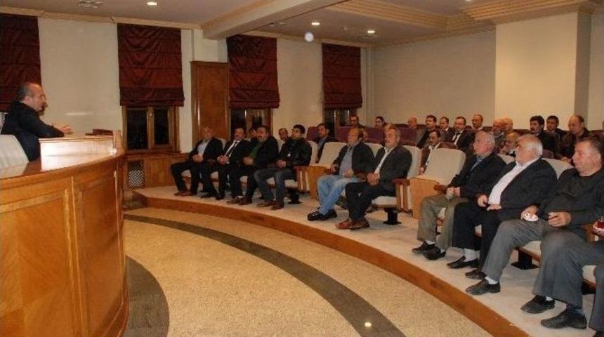 Başkan Arslan, Stk Ve Muhtarlarla Bir Araya Geldi