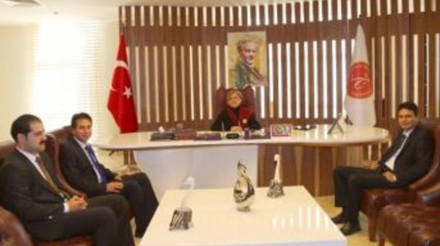 Genel Sekreter &Ccedil;&ouml;m&ccedil;e&rsquo;den Rekt&ouml;r Kılı&ccedil;&rsquo;a Ziyaret