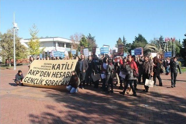 Kt&uuml; &Ouml;ğrenci Kolektifi&rsquo;nden Y&ouml;k Protestosu 3