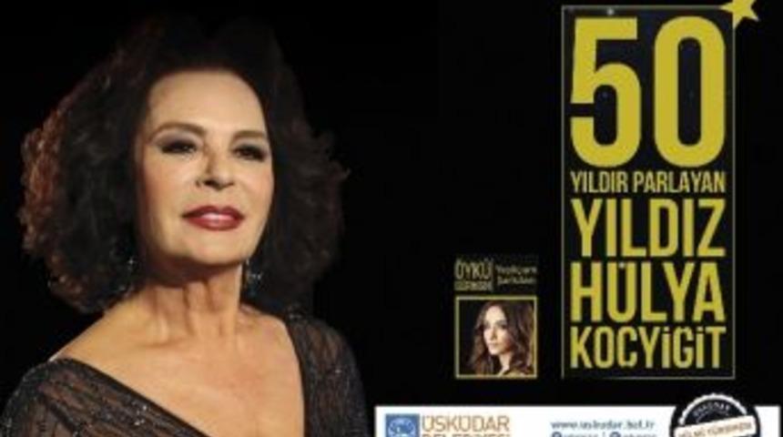 H&uuml;lya Ko&ccedil;yiğit 50&rsquo;nci Sanat Yılını &Uuml;sk&uuml;dar&rsquo;da Kutluyor