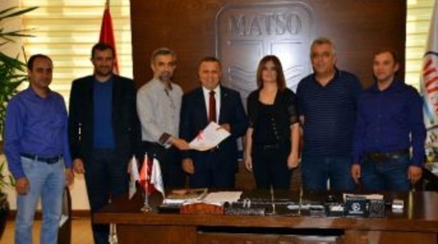 Manavgat Gazeteciler Cemiyeti&rsquo;nden Matso&rsquo;ya Ziyaret