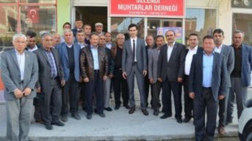 Kaymakam Meşeli, Muhtarları Ziyaret Etti