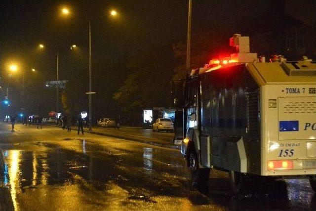 Yök Protestosuna Polis Müdahalesi