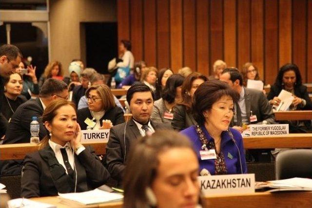 Fatma Şahin Bm&rsquo;de Suriyelilerin Sorunlarını Anlattı 2