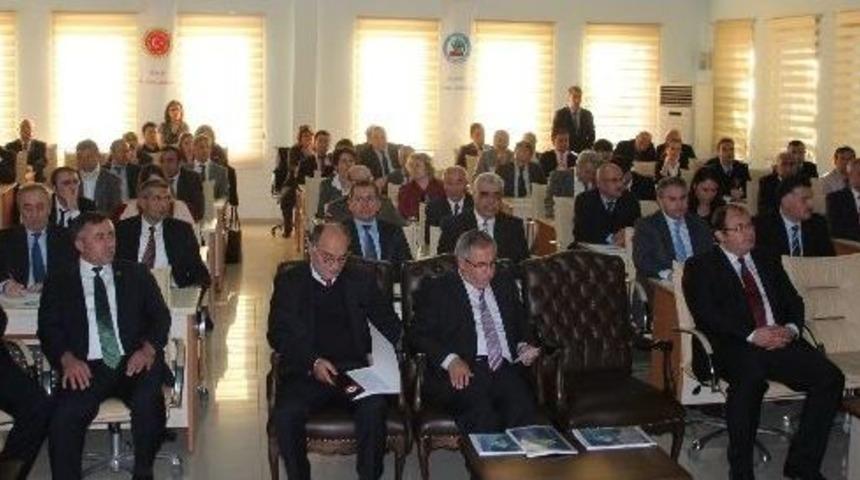 "afet M&uuml;dahale Planı Genel Sunum" Toplantısı Yapıldı