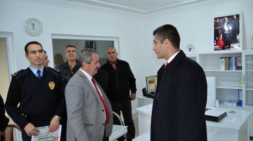 Kaymakam Özbek’ten ‘beyaz Masa’ya Ziyaret