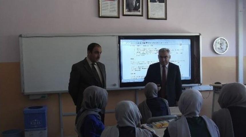 İl Milli Eğitim M&uuml;d&uuml;r&uuml; Aslan&rsquo;dan İmam Hatip Lisesi&rsquo;ne Ziyaret