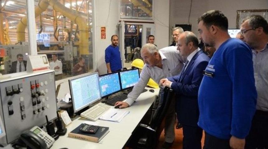 Vali &Ccedil;akacak Mtsob&rsquo;yi Ziyaret Etti