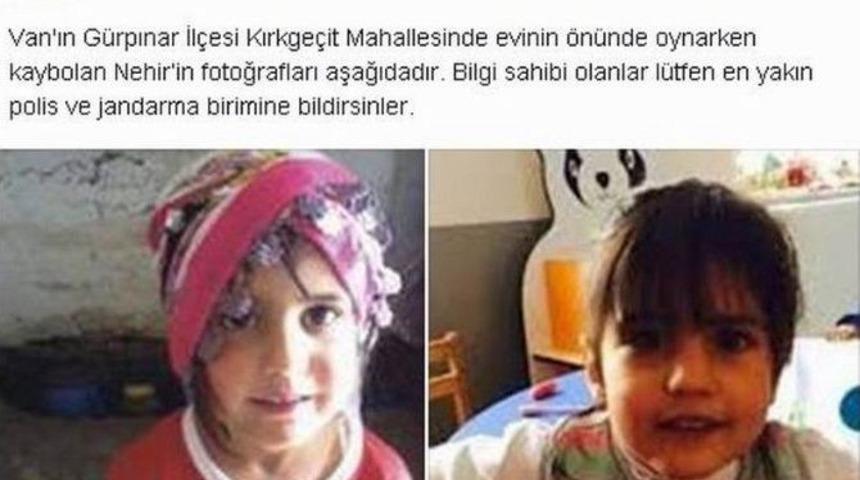 Van Emniyet M&uuml;d&uuml;rl&uuml;ğ&uuml;, Kayıp Nehir&rsquo;ın Fotoğrafını Resmi Facebook Sayfasından Yayınlayarak Takip&ccedil;ilerine Duyurdu