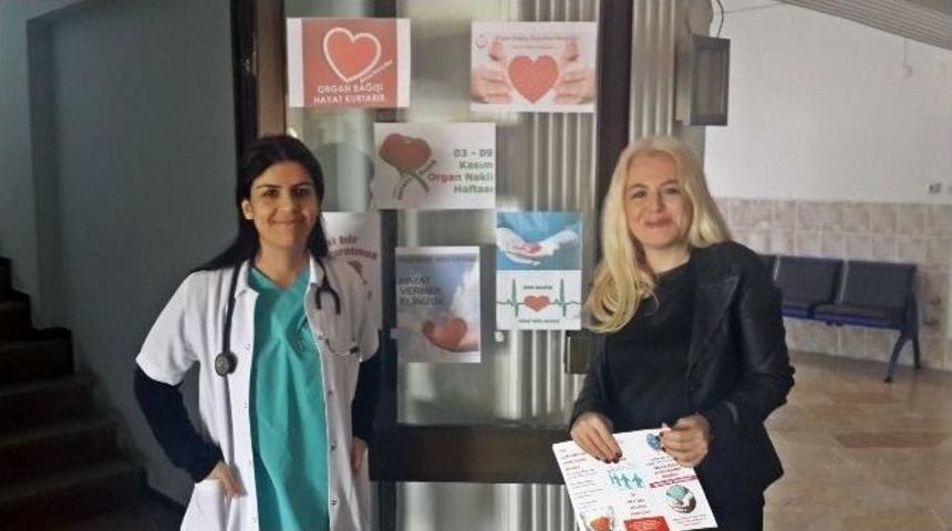 Demre&rsquo;de Organ Bağış Haftası Etkinliği