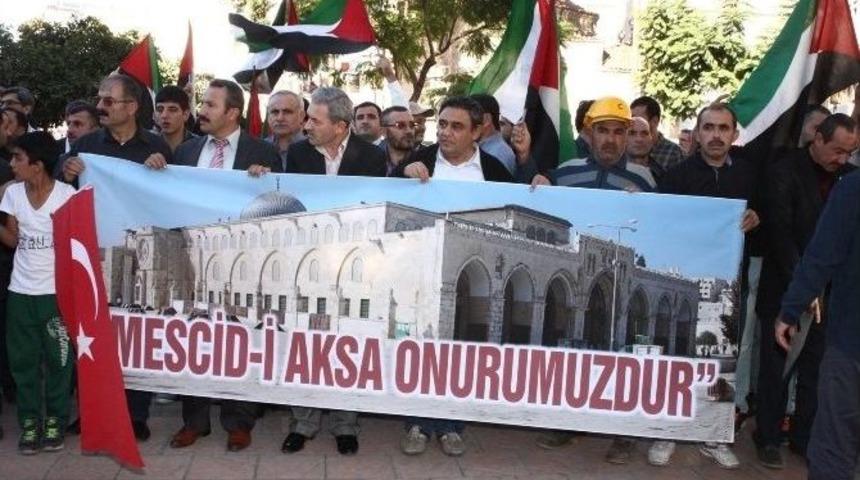 Mescid-i Aksa Baskınına Protesto