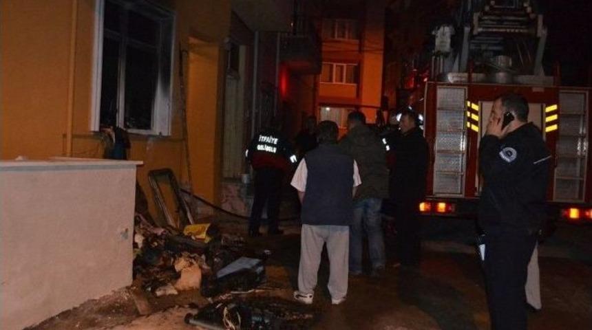 Gelibolu&rsquo;da Ev Yangını