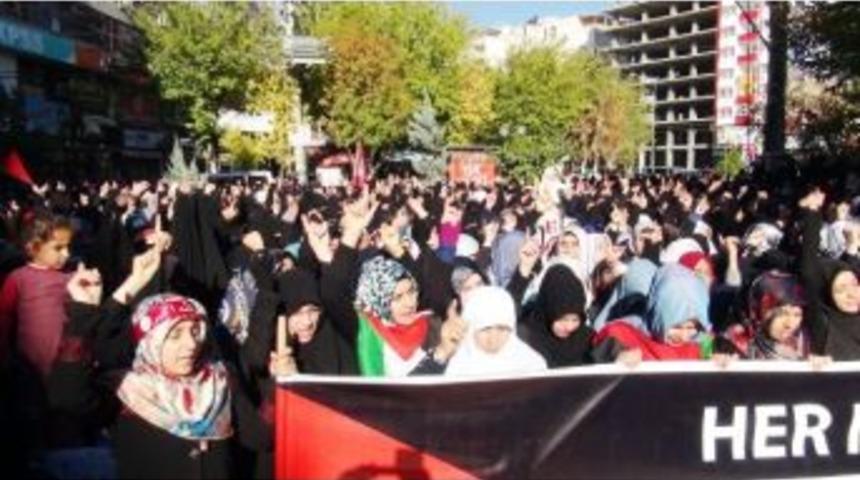 Batman&rsquo;da İsrail Askerlerinin Mescid-i Aksa&rsquo;ya Saldırısı Kınandı