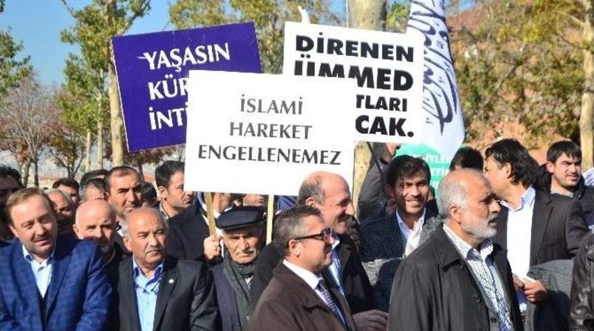 Başkent&rsquo;te İsrail Protesto Edildi