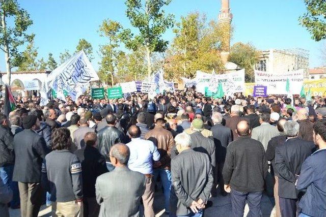 Başkent’te İsrail Protesto Edildi