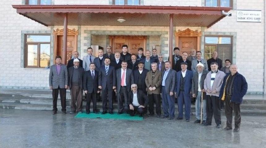 Sadak K&ouml;y&uuml;nde 450 Kişilik Cami A&ccedil;ıldı