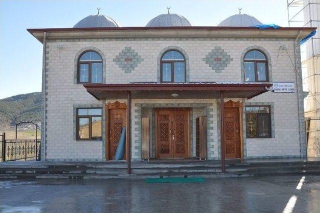 Sadak K&ouml;y&uuml;nde 450 Kişilik Cami A&ccedil;ıldı 1