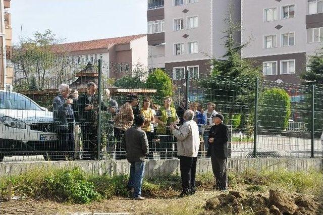 (özel Haber) Tekirdağ’da Yeşil Alan Protestosu