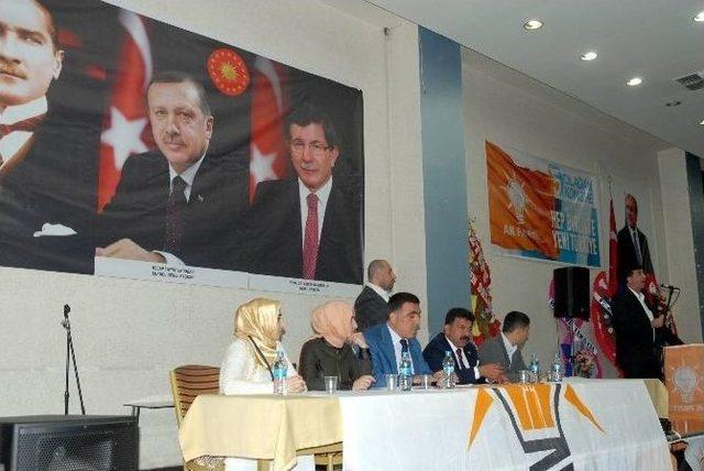 Bakan Eker Ak Parti Bismil İlçe Kongresinde Konuştu