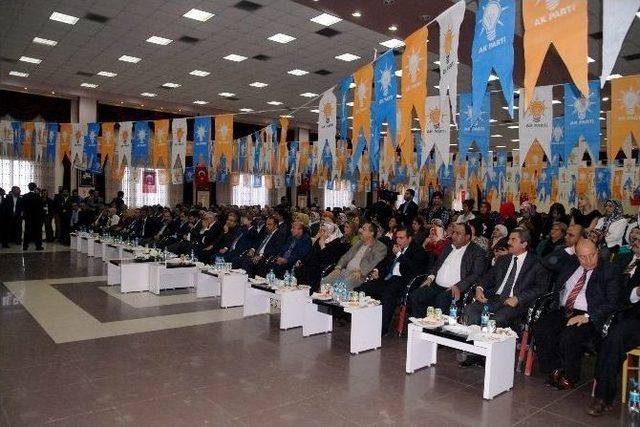 Bakan Eker Ak Parti Bismil İlçe Kongresinde Konuştu