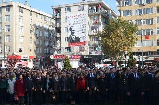 Çorlu’da Atatürk’ü Anma Töreni