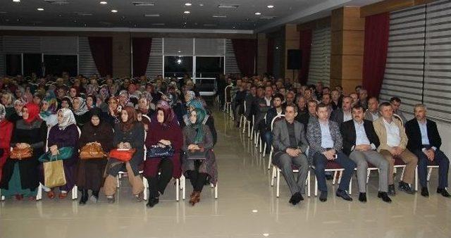 Yazar Eraslan’dan Çan’da Konferans