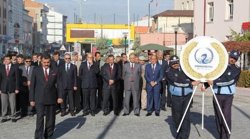 Cihanbeyli&rsquo;de 10 Kasım Atat&uuml;rk&rsquo;&uuml; Anma Etkinlikleri