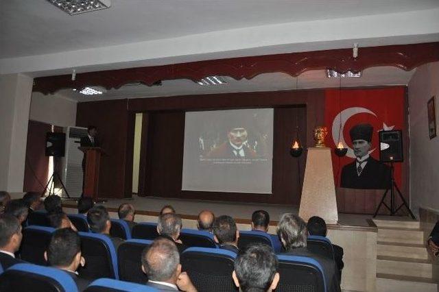 Kızıltepe’de Atatürk’ü Anma Programı