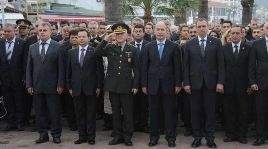 Edremit K&ouml;rfezi İl&ccedil;elerinde Atat&uuml;rk&rsquo;&uuml;n &Ouml;l&uuml;m&uuml;n&uuml;n 76. Yılı