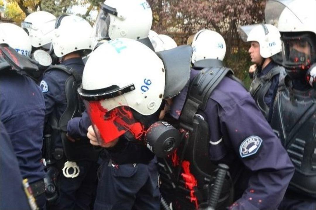 Chp&rsquo;li Gen&ccedil;ler Yeni Cumhurbaşkanlığı Sarayı&rsquo;nı Protesto Etti