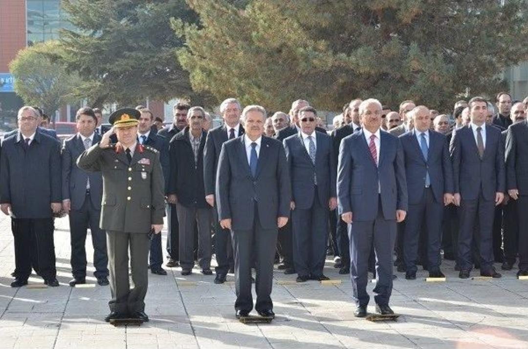 Erzincan&rsquo;da 10 Kasım Atat&uuml;rk&rsquo;&uuml; Anma T&ouml;renleri