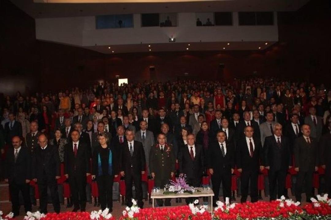 Şeyh Edebali K&uuml;lt&uuml;r Ve Kongre Merkezi&rsquo;nde Atat&uuml;rk&rsquo;&uuml; Anma Programı